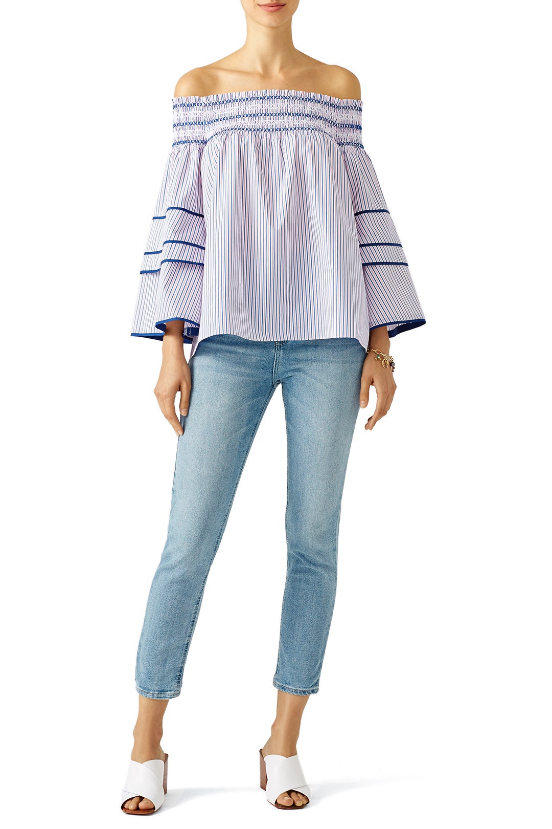 Largo Combo Blouse by Parker 0