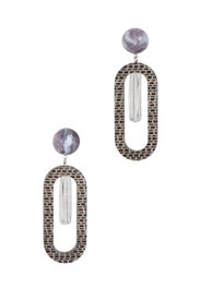 Black Lohr Earrings by Rachel Comey Accessories