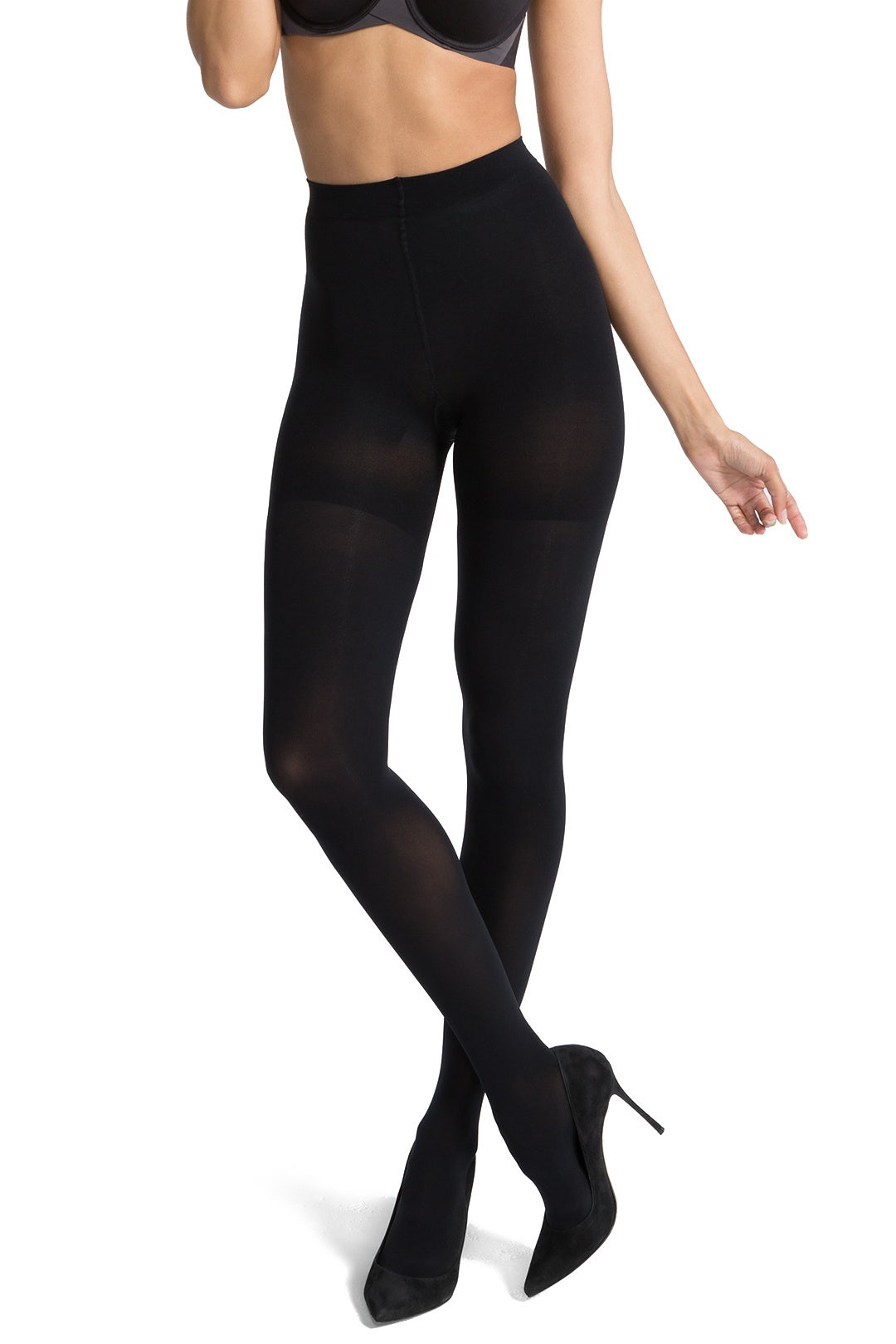 Very Black Luxe Leg Tights by Spanx