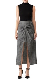 Grey Zola Skirt by AMUR