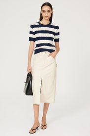 Summer Cableknit Sweater by DUNST