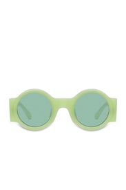 Green Linda Farrow Edition Acetate Sunglasses by Dries Van Noten
