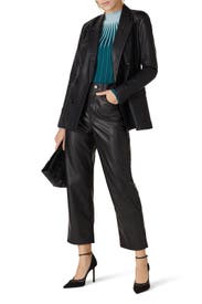 Green Abstract Turtleneck by Emporio Armani