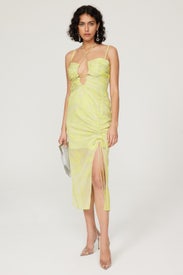 Halter Cutout Dress by Louna