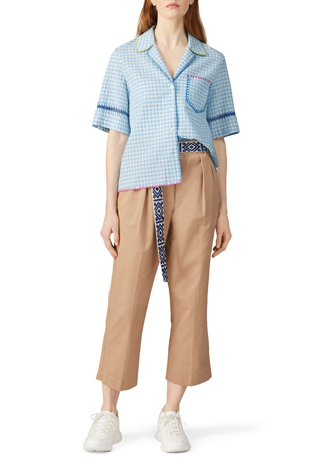 Khaki Pants by Mira Mikati 0