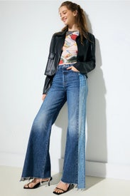 Tux Sidestepper Sneak Fray Jeans by MOTHER