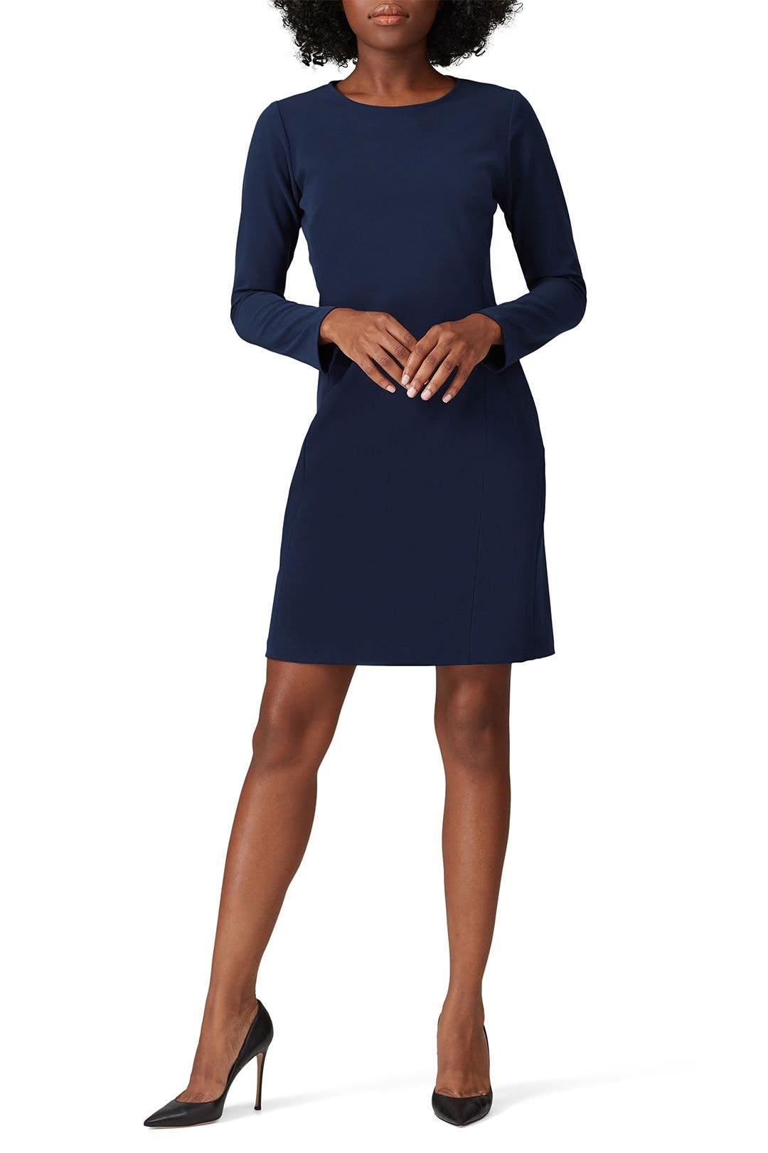 Navy Morgan Dress by Of Mercer 0
