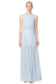 Shaina Pleated Gown by BCBGMAXAZRIA