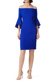 Ruffle Off The Shoulder Dress by Chelsea28