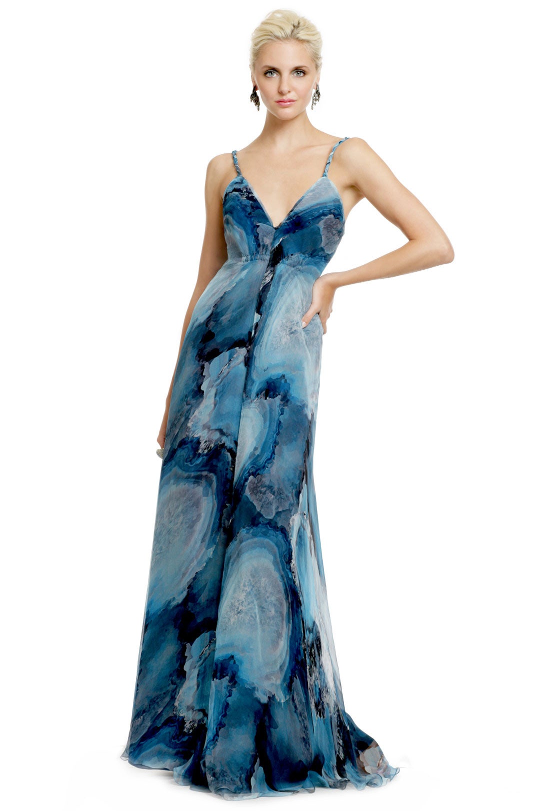 Deep Sea Storm Gown by Carlos Miele 0