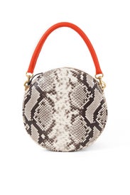 Python Circle Clutch by Clare V.