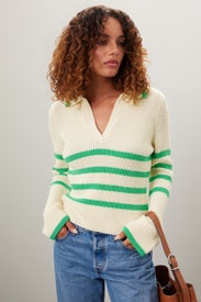 Clementine Stripe Sweater by Central Park West