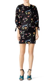 Iris Garden Tie Sleeve Dress by Cynthia Rowley
