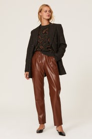 Green Cheetah Sweater by Derek Lam 10 Crosby x RTR