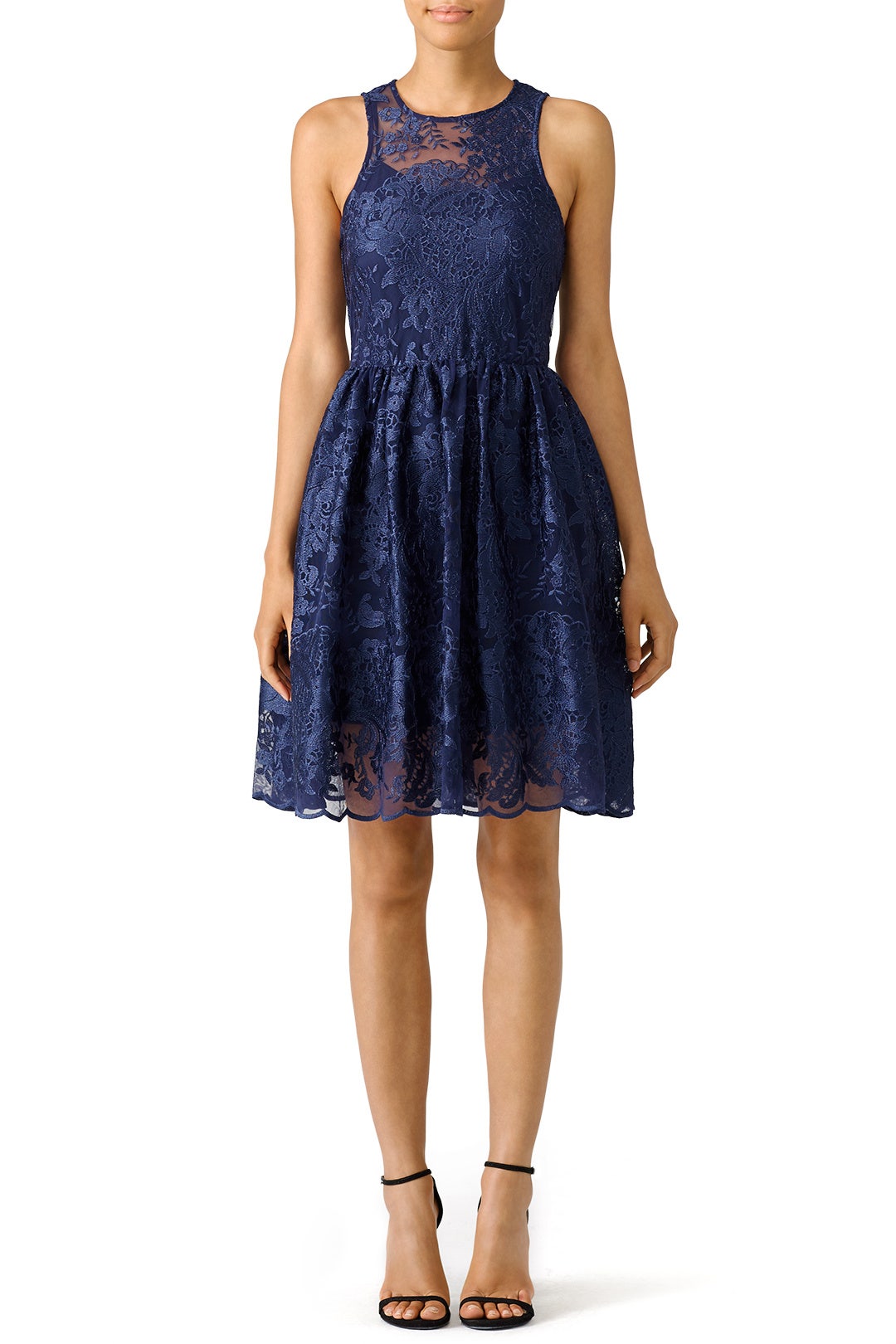 Navy Rosie Dress by ERIN erin fetherston 0