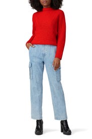 Omee Funnel Neck Sweater by Equipment