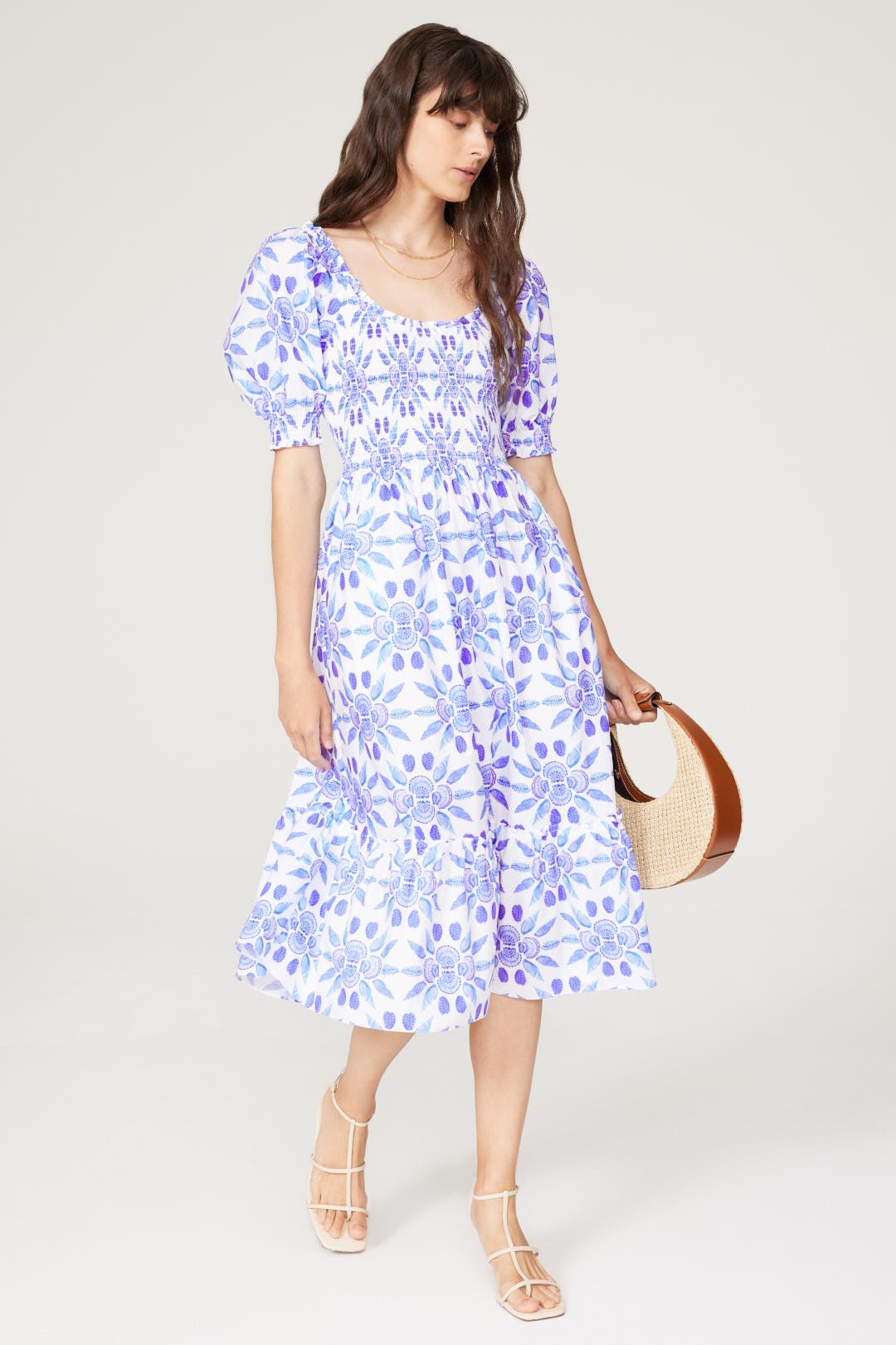 Blue Shell Louisa Nap Dress by Hill House Home | Rent the Runway
