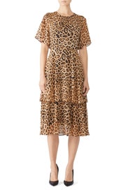 Blanchette Leopard Dress by RACHEL ROY COLLECTION
