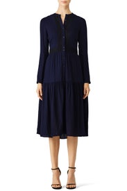 Blue Camile Dress by Shoshanna