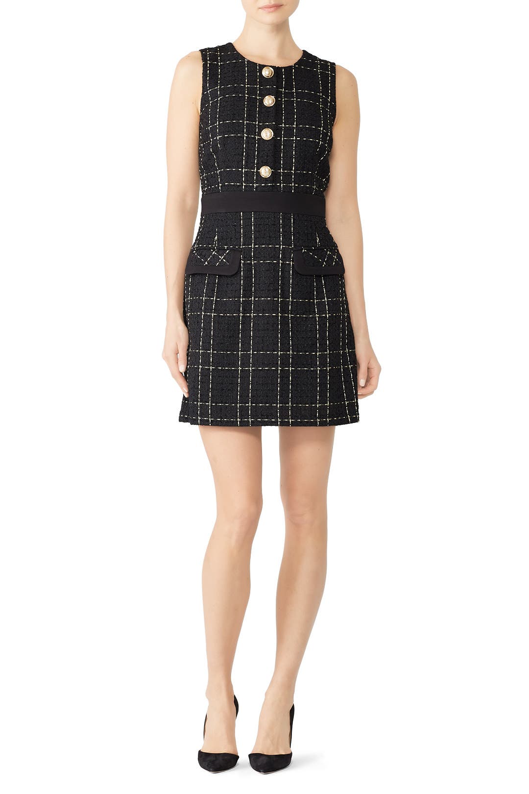 Black Tweed Dress by Slate & Willow | Rent the Runway Black Tweed Dress by Slate & Willow | Rent the Runway