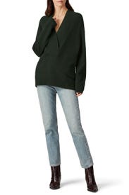 Wool Shawl Collar Sweater by VINCE.