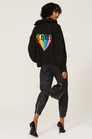 Cheri Zip Turtleneck Sweater by Zadig & Voltaire