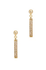 Pave Tassel Earrings by Oscar de la Renta