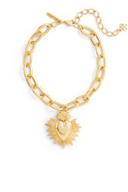 Sacred Heart Necklace by Oscar de la Renta