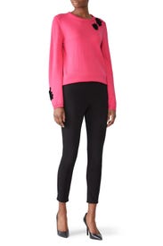 Pink Embellished Sweater by Prabal Gurung x RTR