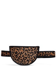 Straw Leopard Belt Bag by Poolside
