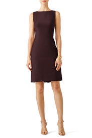 Maroon Betty Dress by Theory