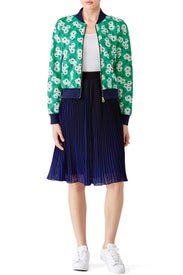 Hilltop Green Garden Jacket by Draper James