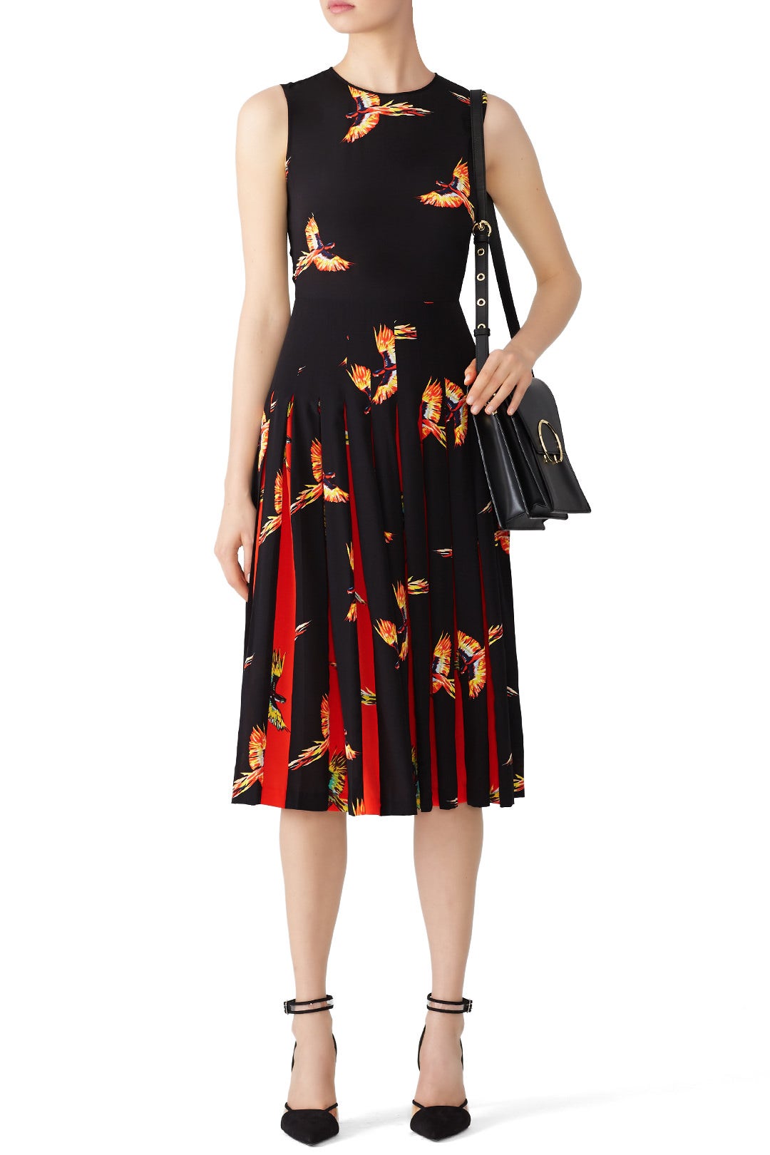 Aurora Pleated Midi Dress by Diane von Furstenberg | Rent the Runway Aurora Pleated Midi Dress by Diane von Furstenberg | Rent the Runway