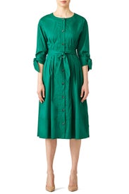 Emerald Shirtdress by Jason Wu