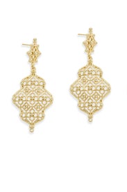 Gold Renee Earrings by Kendra Scott