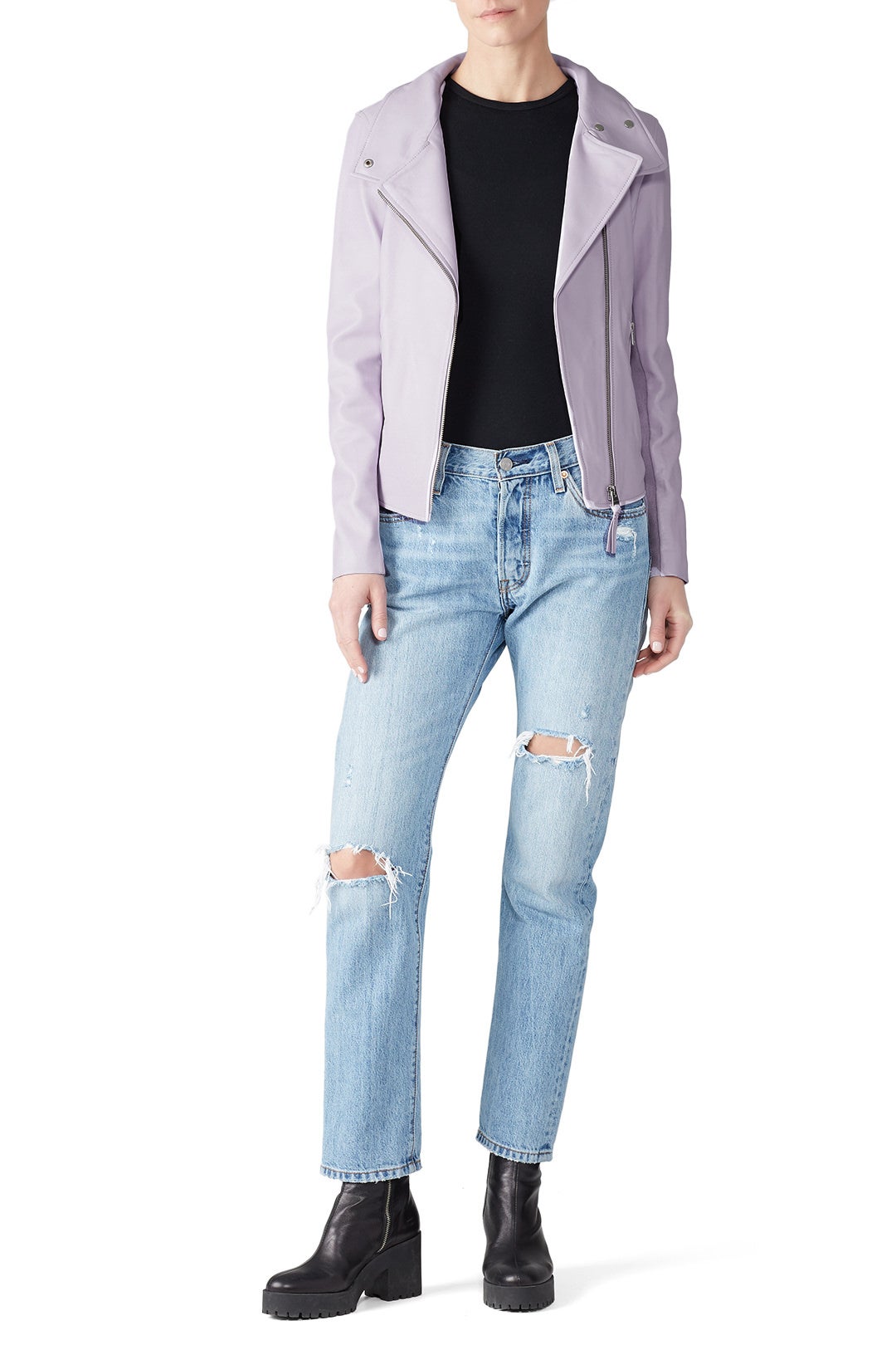 Sandy Leather Jacket by Mackage 0