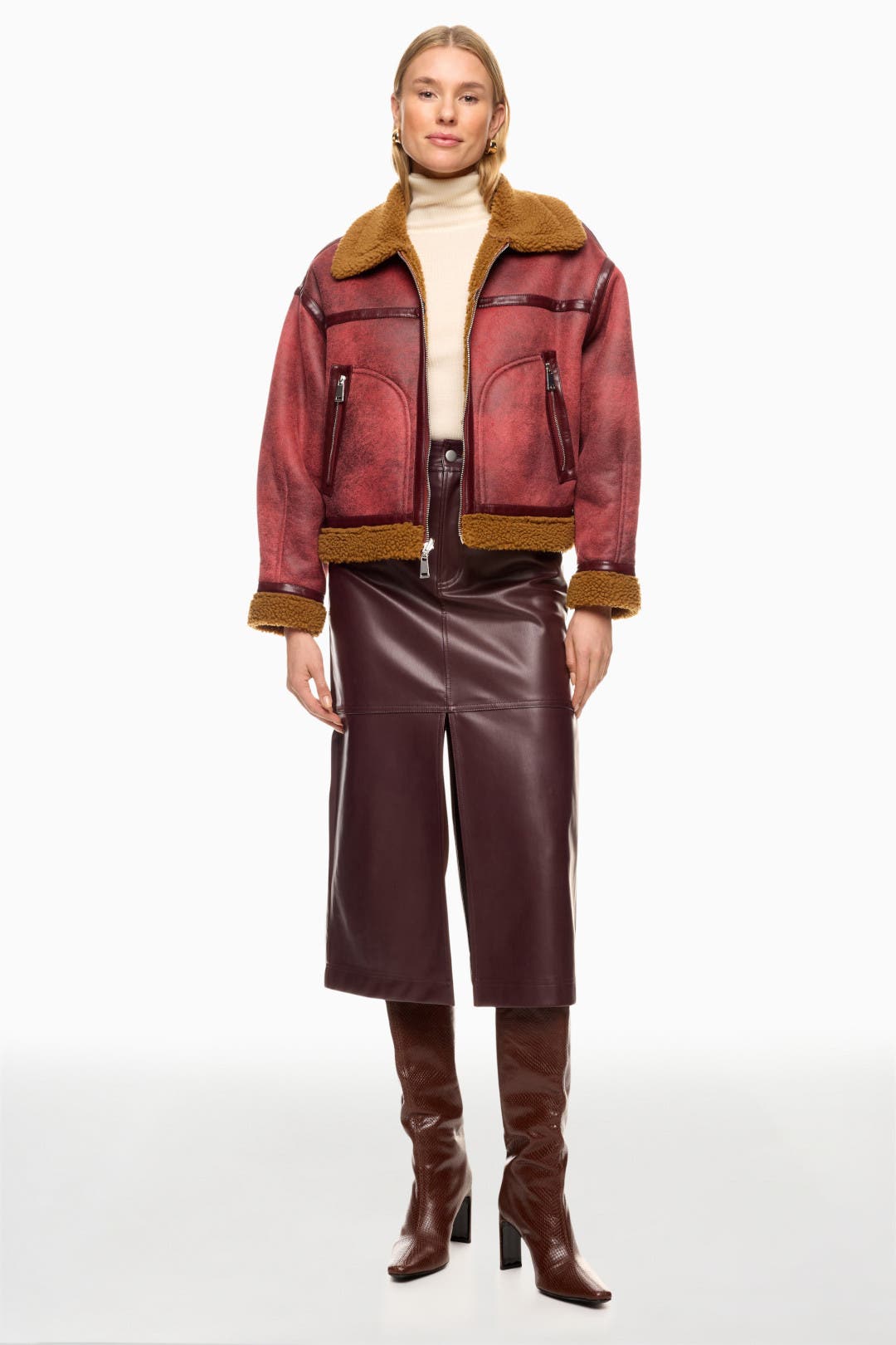 ジャケット・アウター OOF WEAR ecofur&nylon satin jaket OOF Wear – Serafina
