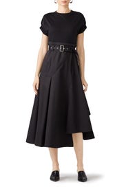 Black T-Shirt Dress by 3.1 Phillip Lim