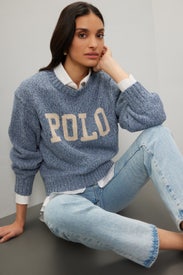 Logo Pullover Sweater by Polo Ralph Lauren