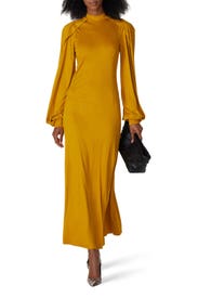Wrap Sleeve Maxi by Pyer Moss