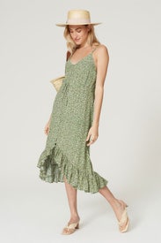 Frida Printed Dress by Rails