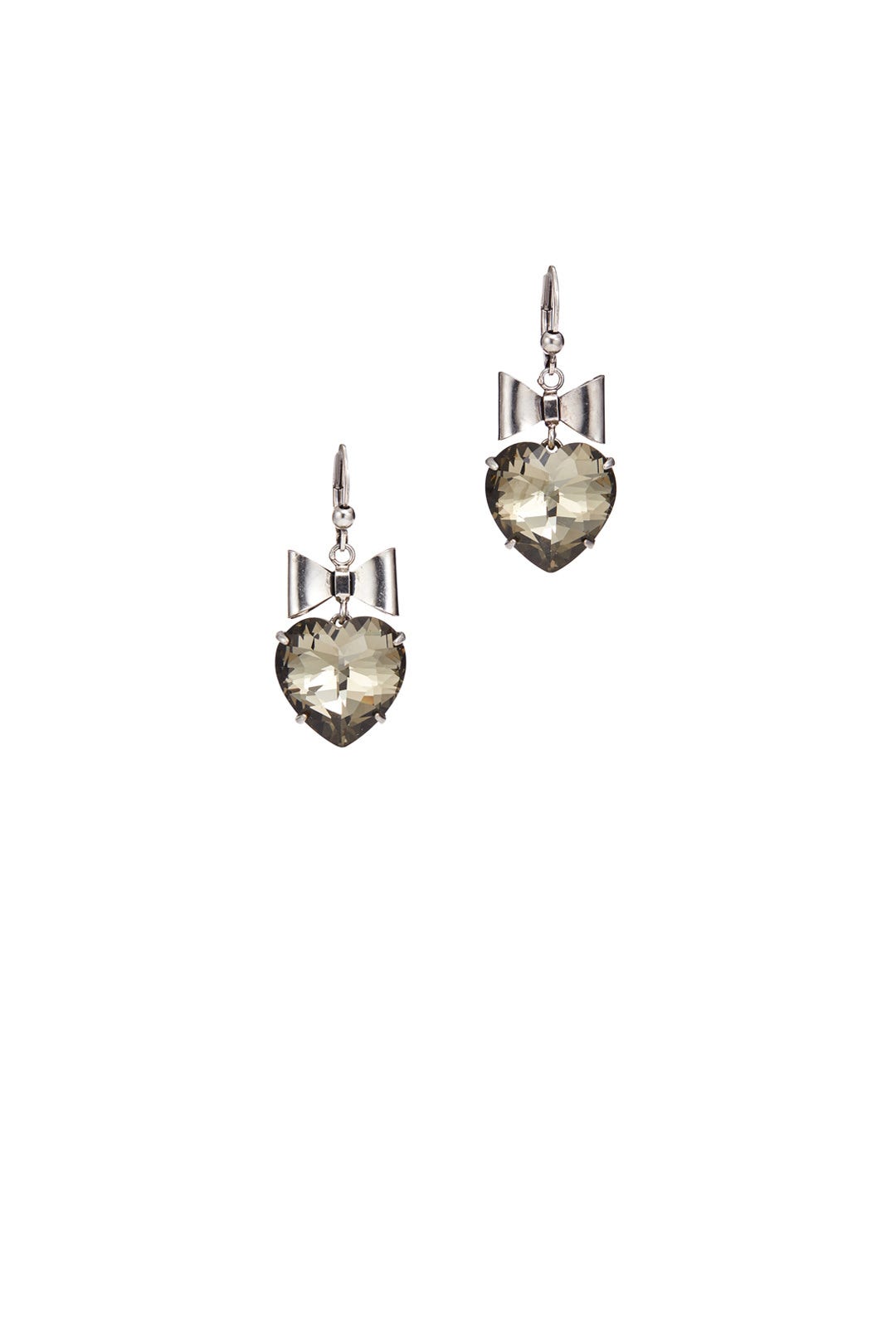 Heart And Bow Earrings by Tory Burch Accessories