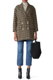 Plaid Ryley Coat by M.i.h. Jeans