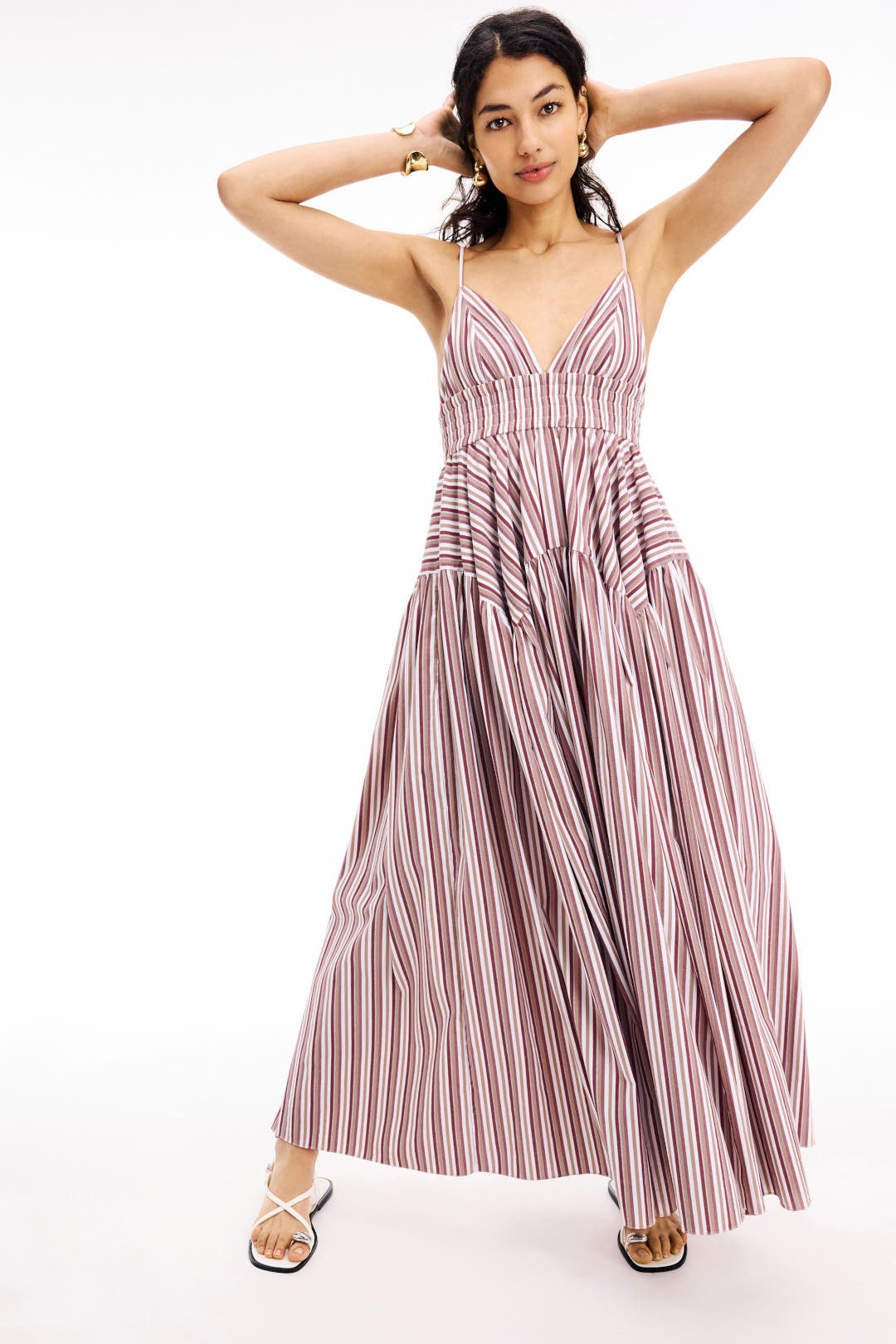 ワンピース Louren camisole gather dress RESALE ITEM RECOMMEND STYLING – louren store