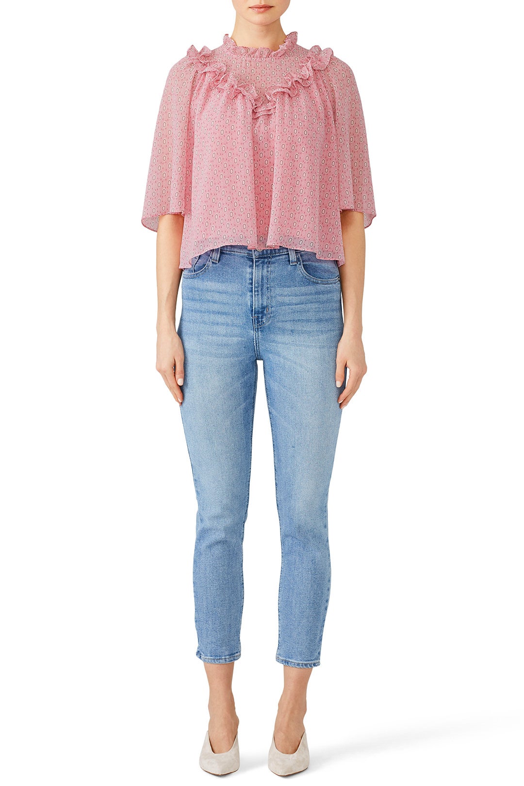 Pink Carla Top by Rebecca Minkoff 0