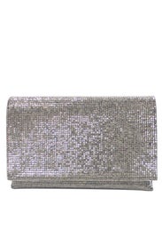 Pewter Foldover Clutch by Sondra Roberts