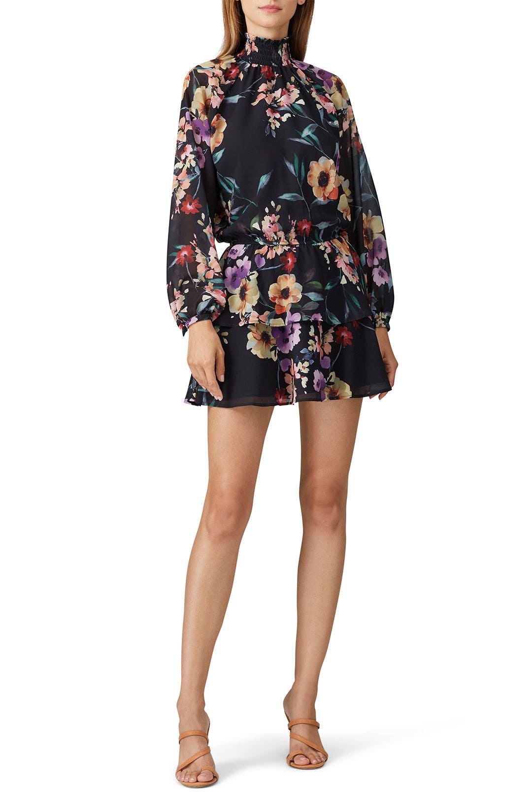 Printed Class Act Dress by YUMI KIM 0