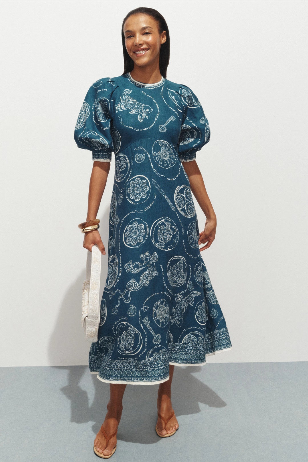 Lucky Midi Dress by ALMAIS | Rent the Runway