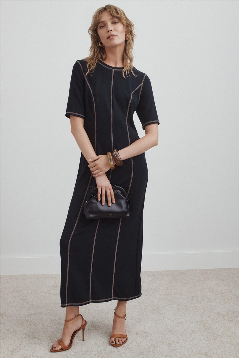 Colorfast Short Sleeve Dress by Donna Morgan - Photo 0