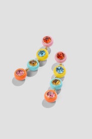 Gumball Linear Earrings by Lele Sadoughi